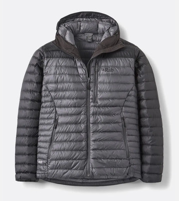 Rab Microlight Alpine Jacket Daunen-Funktionsjacke Thermojacke black/graphene
