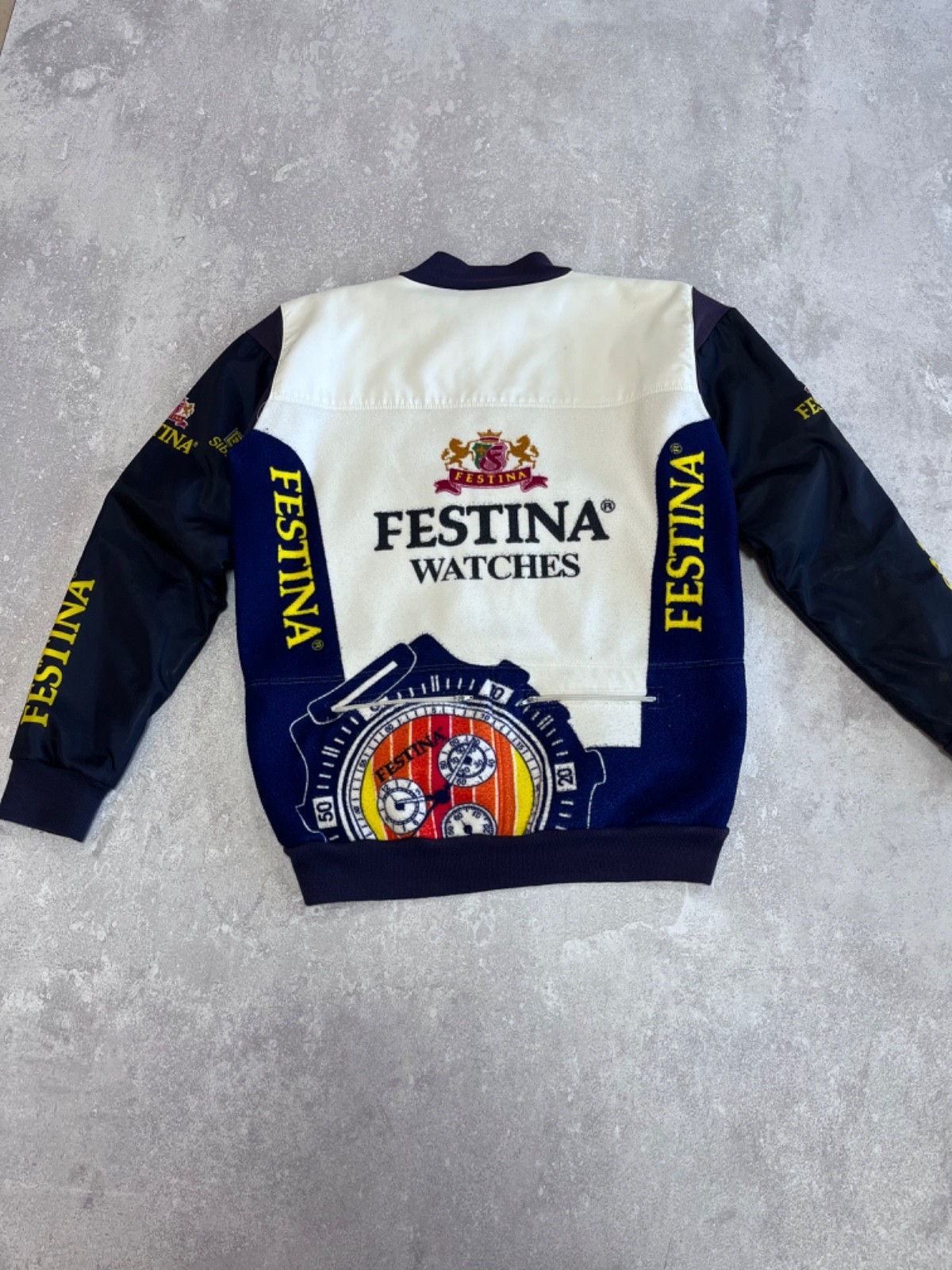 Vintage Festina Watches Sibyl Winter Cycling Jacket Pro Jacket 1997