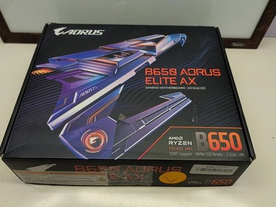 GIGABYTE B650 AORUS ELITE AX AMD B650 ATX DDR5 Wi-Fi UNTESTED PARTS/REPAIRS