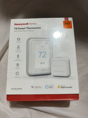NIB Sealed Honeywell Home T9 Wi-Fi Smart Thermostat with Room Sensor C1