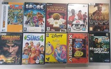 10 Pc Games. Commandos 2. Spore. Sims4. Disney. Sonic. Fifa #17.