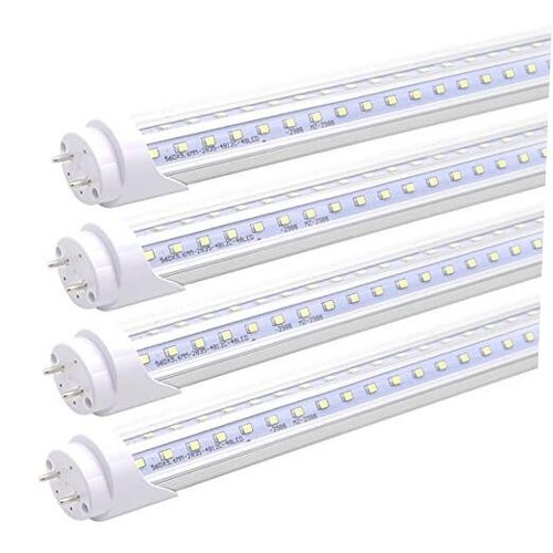 2FT LED Tube Lights, 15W(30W Fluorescent Bulb Replacement) V Shaped, 6000K