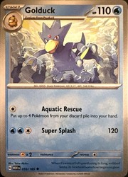 Golduck 055/165 Scarlet & Violet 151 Uncommon