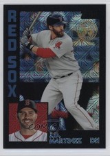 2019 Update Silver Pack 1984 Topps Baseball Chrome Black 57/199 JD Martinez 19n6