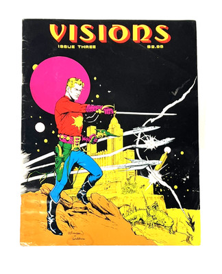 VISIONS ISSUE THREE 3 1981 ATLANTA COMICS AND FANTASY FAIR EARLY FLAMING CARROT