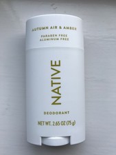 Native Deodorant - Autumn Air & Amber - 75g - Limited Edition - NEW!