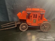 Vintage 1979 Carolina Enterprises Inc. 014434-5 Overland Stage Stagecoach Toy