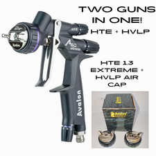 Avalon A60 Extreme Hte 1.3mm Hvlp Air Cap Bundle - Split Tip Nozzle Model -new Avalon A60 Extreme Hte 1.3mm Hvlp Air Cap Bundle - Split Tip Nozzle Model -new