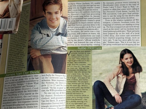TV Guide March 7-13 1998 Dawson’s Creek Issue Pacey, Joey, Jen Clipped Covers - Picture 8 of 11