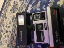 Polaroid Sun 600 SE Instant Film Flash Land Camera Vintage Rare w/ Strap