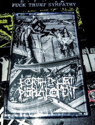 EARTH CRUST DISPLACEMENT '' D-TAKT NOIZE '' Album Tape K7 New Sealed Hxcpunk Noise