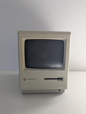 Apple Macintosh Plus Vintage 1986 Compact Mac - Klick - Teile / Reparatur