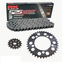 Kettensatz KTM Supermoto 950 06-09 Kette RK 525 ZXW 112 Offen 17/41