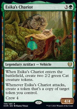 Magic/MTG Esika's Chariot KHM-169 Rare Englisch NM