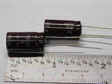 15 Nippon Chemi-Con LXV 1000uF 10V 20 105C Radial Electrolytic Capacitors
