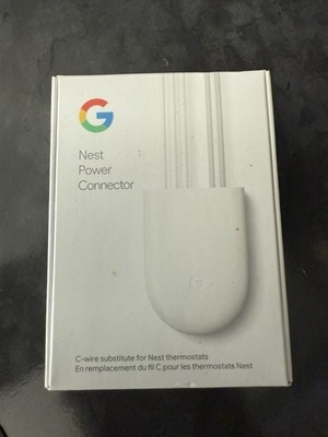 NEW Sealed Google Nest Power Connector , C-Wire Substitute