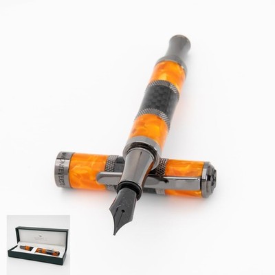 Monteverde USA Regatta Sport Füllfederhalter (orange) extra feine Feder