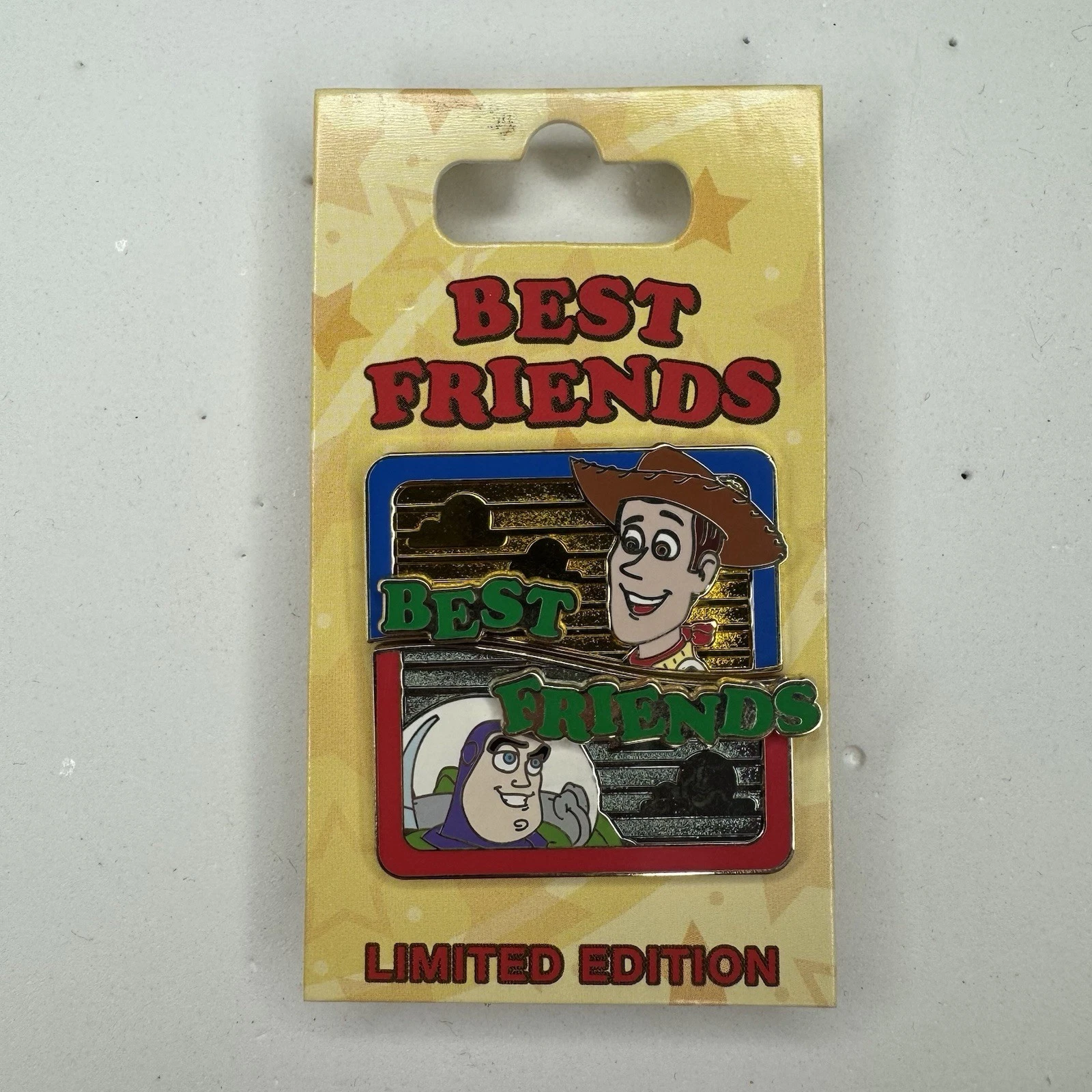 Disney Woody And Buzz Lightyear Best Friends LE 3000 Pin (b1)