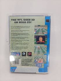 Joe Montana's NFL Football (Sega CD, 1993) CIB Complete Manual Tested