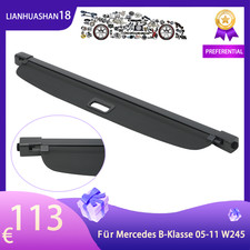 Mercedes B-Klasse 05-11 W245 Laderaumabdeckung Abdeckrollo Hutablage Einziehbare