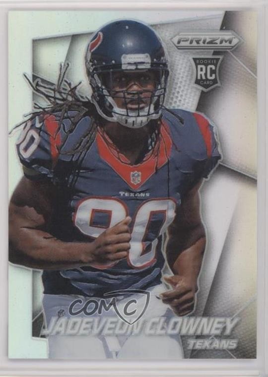 2014 Panini Prizm Silver Prizm Jadeveon Clowney (Running Forward) #285 fm0