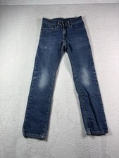 Levis 510 Boy's Super Skinny Blue Jeans Size 12 Reg 26x26 Kids Denim Jeans