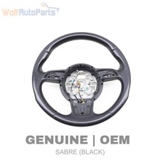 2014-2018 AUDI RS7 - 3-Spoke Heated Sport Steering Wheel 4G0419091T