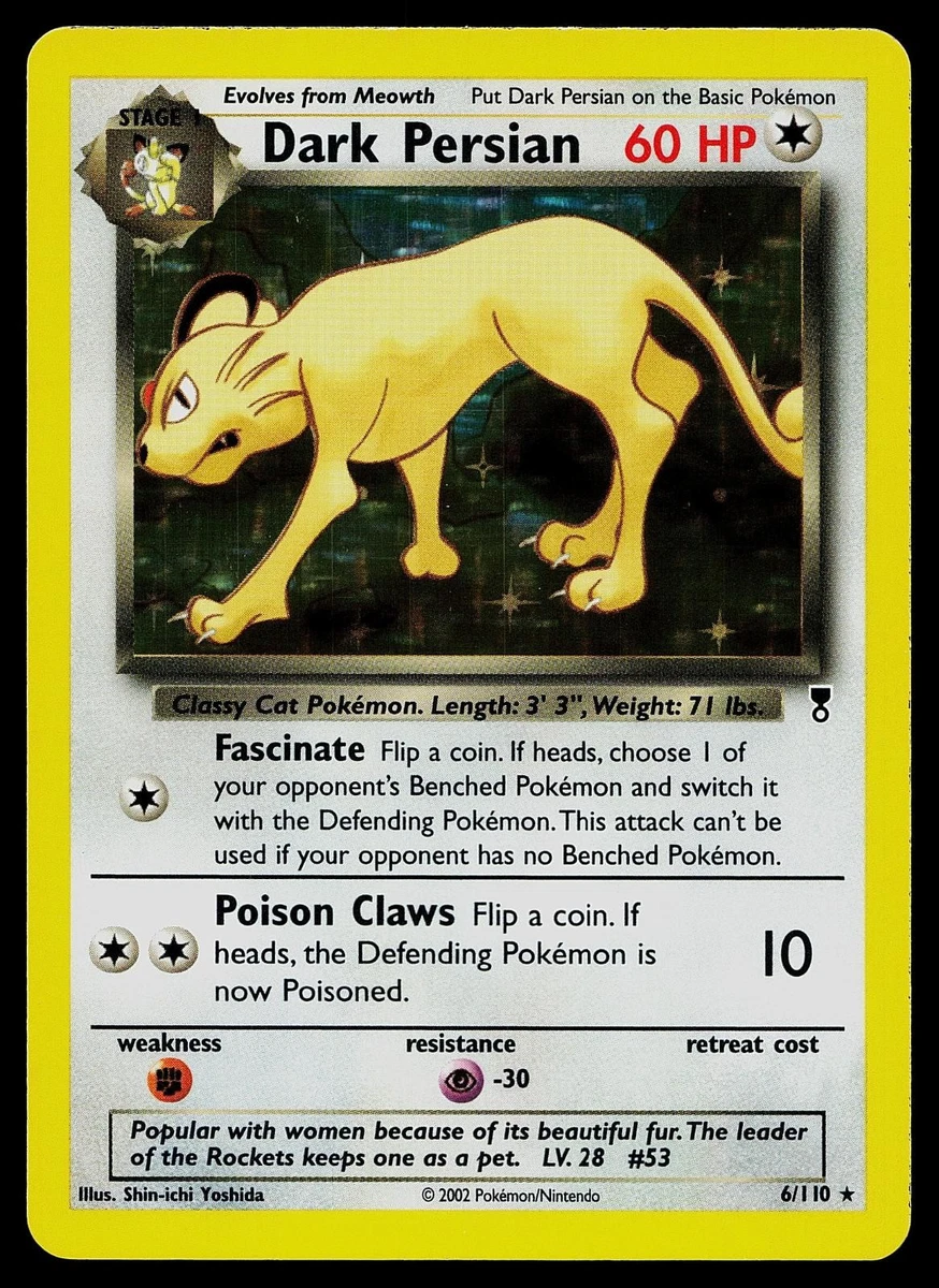 Dark Persian 英語版 6/110 Dark Persian 6/110 Legendary Collection for sale | eBay