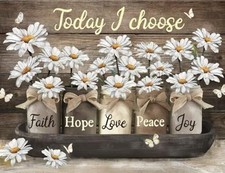 Diamond Art Kits for Adults, Inspirational Diamond Painting Kits for Daisy