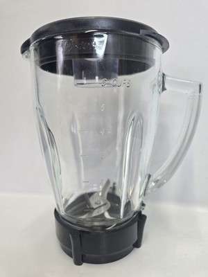 Oster 6 Cup Glass Blender Replacement Pitcher Jar w/Lid & Blade Osterizer 179854