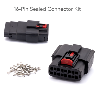 #ad 16 Pin Sealed Automotive Connector Kit CPA Lock ECU Harness Repair Plug Set $13.29