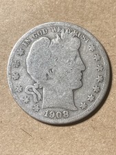 1908 O Barber Half Dollar - As Shown! (#2156)
