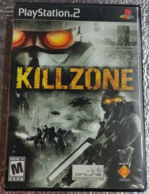 Killzone (Sony PlayStation 2, 2004) Black Label - No Manual