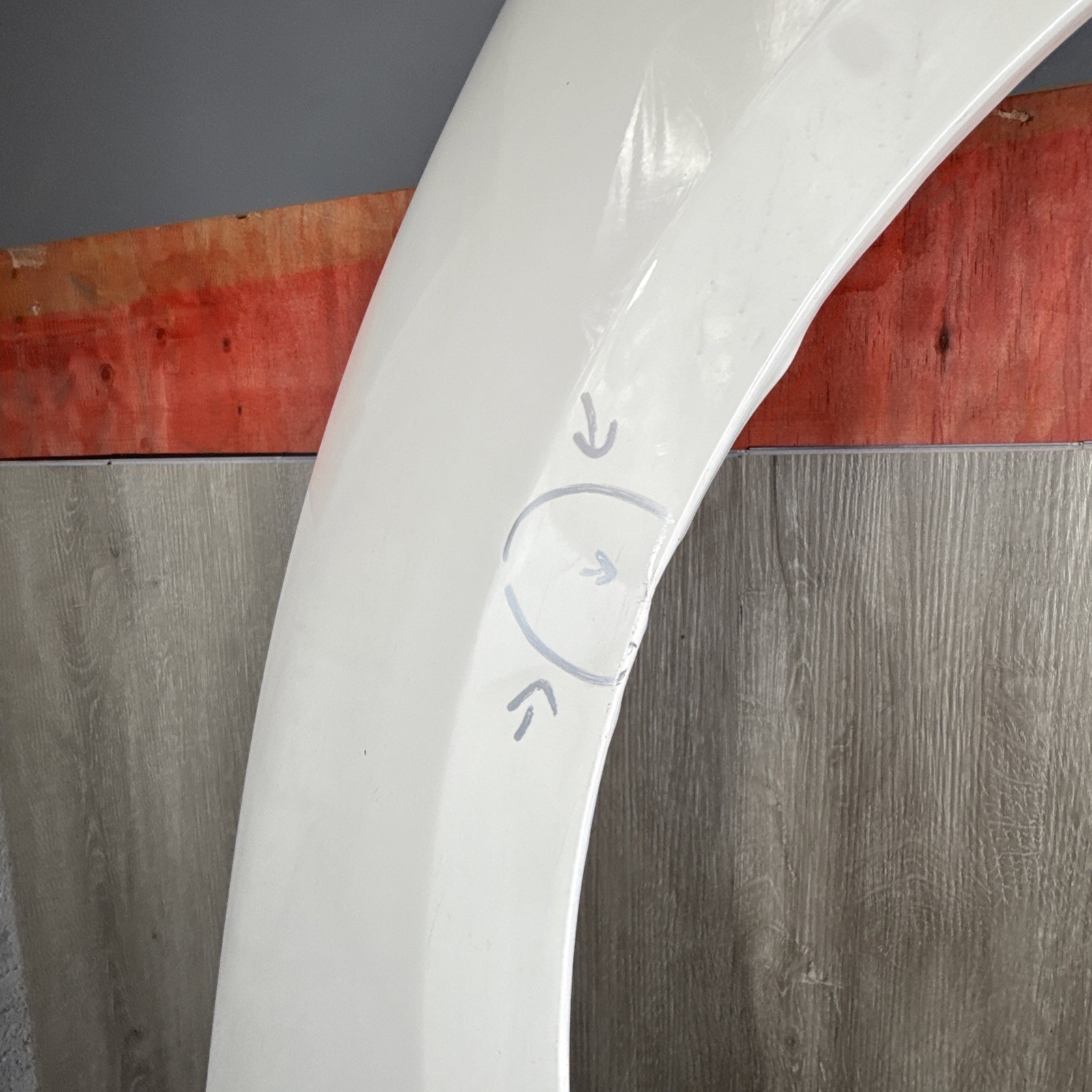 ✅ 2014-2023 Maserati Ghibli Right Passenger Side Fender Panel WHITE RH OEM M157