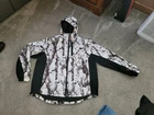 Men's Sz:Xl White camo Hooded Jacket By:Habit *NEW WITHOUT TAGS*