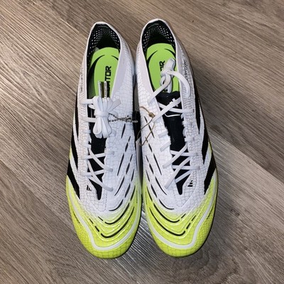 Adidas Predator Elite SG White Green Soccer Cleats JI1067  display picture 1
