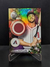 Adrian Del Castillo  - 2025 Topps Holiday Player Relics Metallic Purple /199