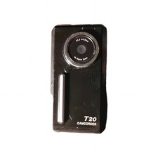 Jazz Digital Camcorder T20 Small Black 4x Digital Zoom Tested w/ wrist cord RARE