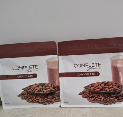2 x Juice plus Complete Schoko  je 480 g  MHB 11.2026 neu und OVP, ungeöffnet.