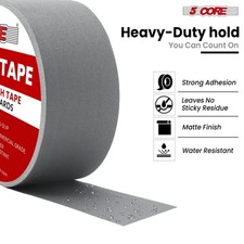 5 Core Gaffers Tape 2" 30 Yards No Residue Water Resistant Gaff Matte Heavy Duty