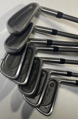 Wilson Prostaff wide tip iron set 3 through pitching wedge missing 7 Iron Golf