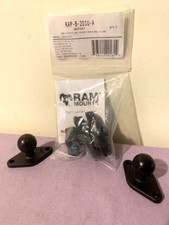 RAM Mount RAP-B-201UA Composite Double Socket Arm  2 1" Ball Base RAM-B238U New