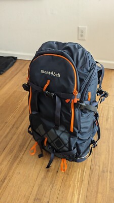 モンベル　ラウンダーパック33 mont-bell Fall Line Pack 33 Backpack Rucksack Navy Skiing