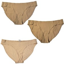 Sweaty Betty Knickers Pants Barely There Nude Tan Brown Single Pk Size XS-L 8-14
