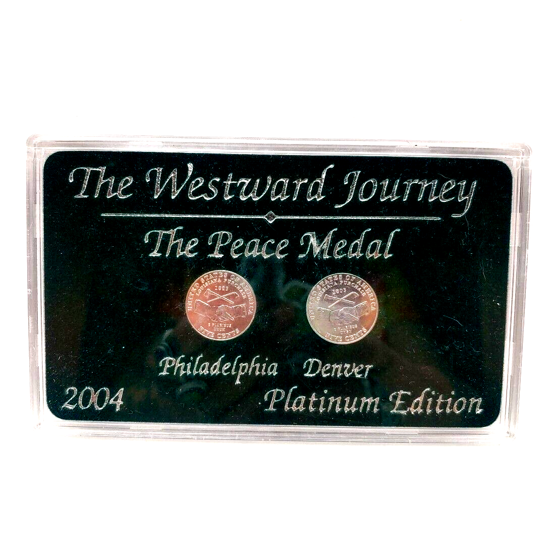 2005 Peace Medal Platinum Edition- Westward Journey Commemoratives