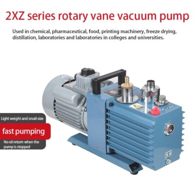 Type Direct Connection Two-stage Rotary Vane Vacuum Pump Electric Vacuum Pump