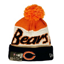 NWT Unisex NEW ERA NFL Chicago Bears Winter Cuff Pom Pom Beanie Multi Style