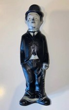 1970'S HARD PLASTIC CHARLIE CHAPLIN TALC CONTAINER WITH ORIGINAL POWDER (6)