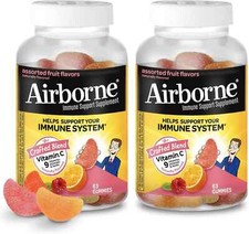 Airborne Immune Support Gummies, Assorted Fruit, 90 Count
