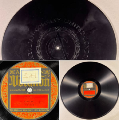 Rosovsky & Lionel Tertis: Le Nil 78 U/min 12'' ONE-SIDE AEOLIAN VOCALION C-01023